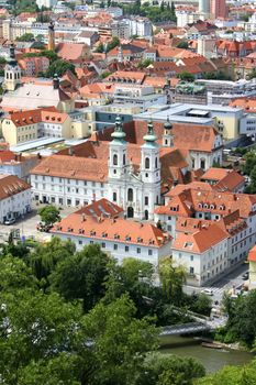 The city of Graz, Austria.