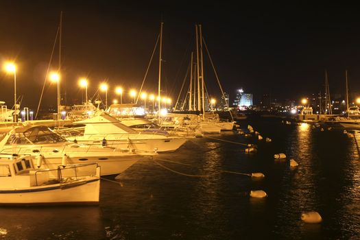 Harbor in Punta del Este, Uruguay, South america.