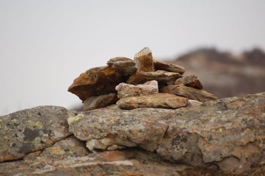 stone cairn