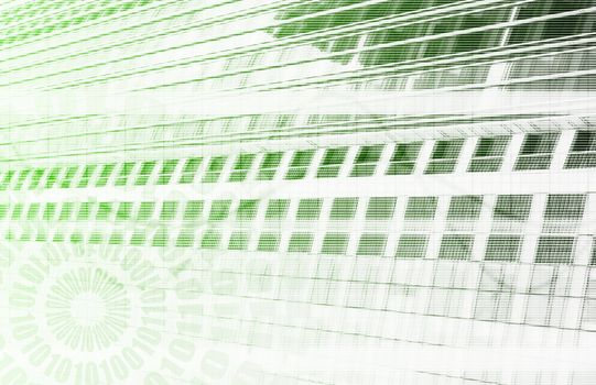 Technology Abstract World Background as Clip Art