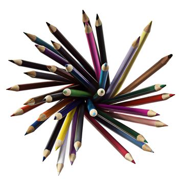colorful pencils