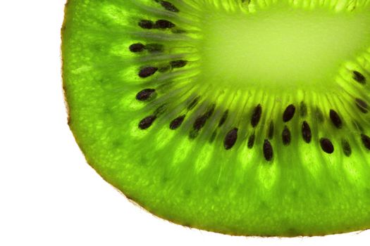 Abstract photo of a kiwi

