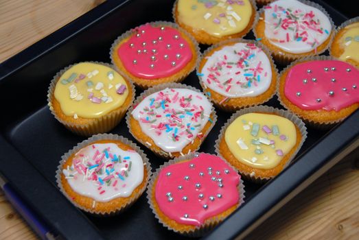 Decorated Home-made Muffins.
Norway.