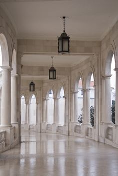 Hallway in the Sanctuary of Fatima