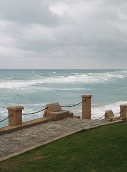 stormy ocean