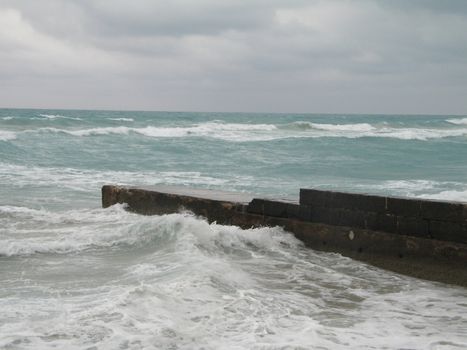 stormy ocean