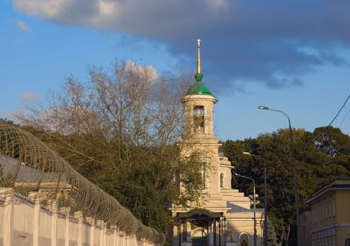 Troitsy Zhivonachal'noy church on Pyatnitskoe cemetry in Moscow