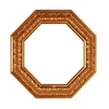 antique frame with clipping path