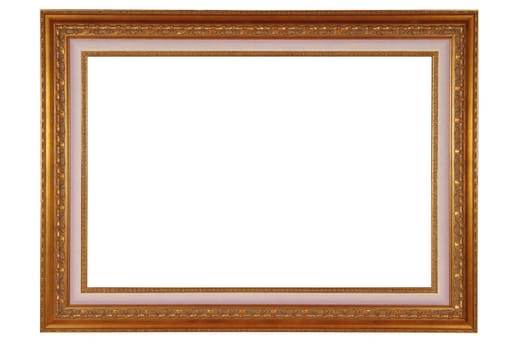 antique frame with clipping path