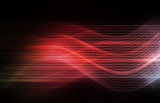 Technology Background as a Digital Abstract Art