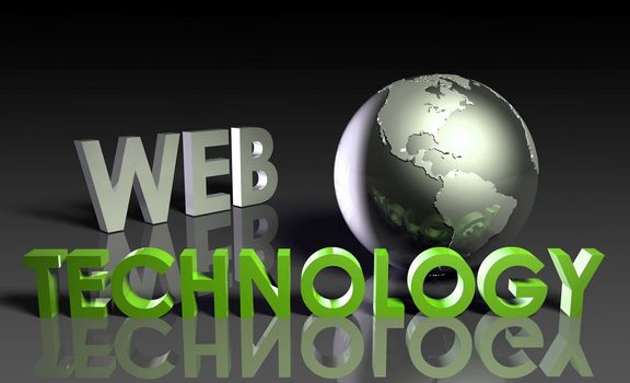 Web Technology Internet Abstract as a Concept 