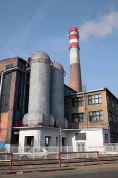 Factory chimney