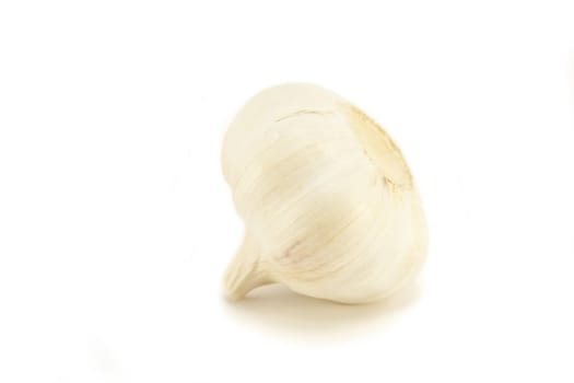 Whole Garlic on white