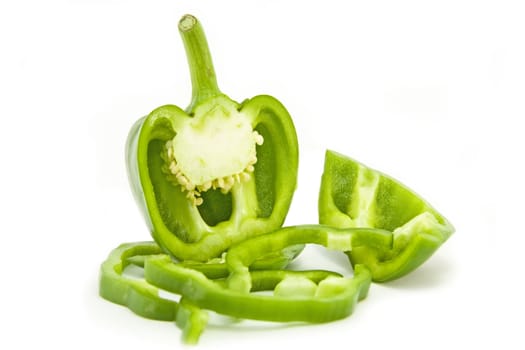 Sliced Green Pepper