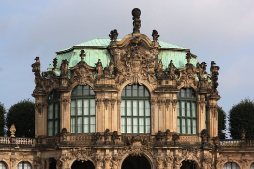 Beautiful Zwinger Palace in Dresden, Sachsen, Germany