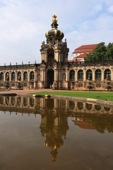 Beautiful Zwinger Palace in Dresden, Sachsen, Germany
