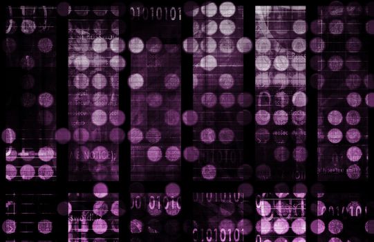 Digital Background Internet Concept as a Art