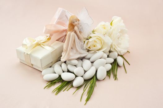 material to make favors for weddings, communions and baptisms