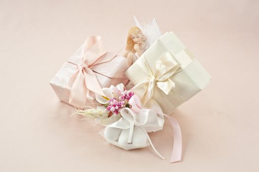 
material to make favors for weddings, communions and baptisms