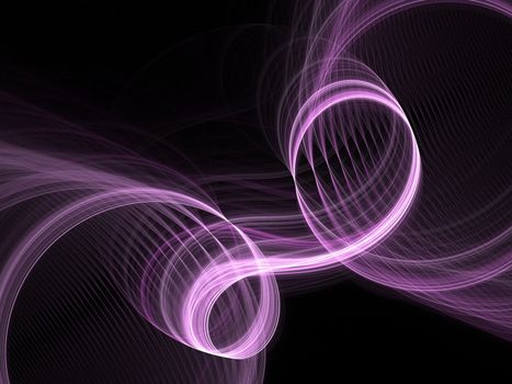 Abstract fractal background. Computer generated graphics. Swirl texture 3D.