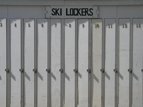 ski lockers