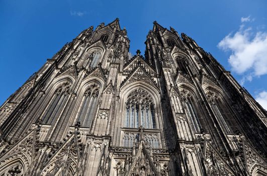  The cathedral in Cologne, Germany.