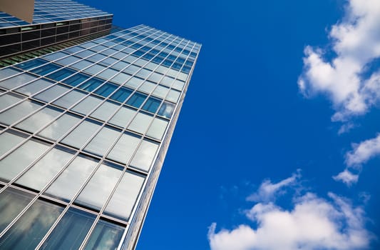 Modern architecture and blue sky