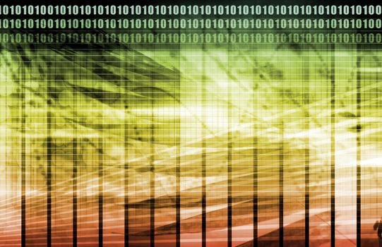 Web Information Technology with Glowing Lines