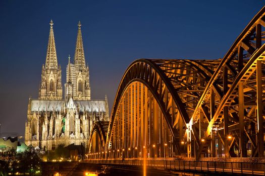 Cologne Cathedral at Night