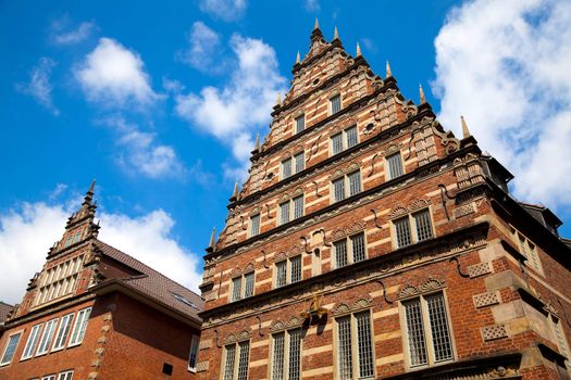 The old Weigh House (Stadtwaage) in Bremen, Germany.