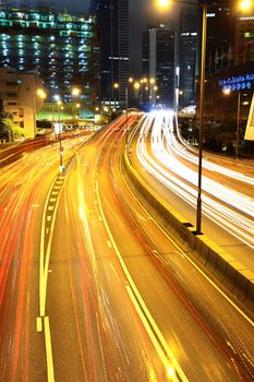 traffic through downtown