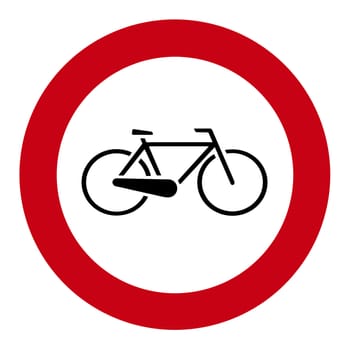 This image shows a information sign from biker