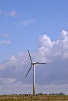This image shows a wind generator
