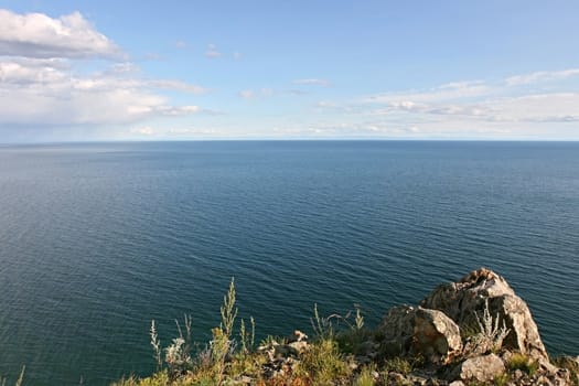 The lake Baikal. Russia