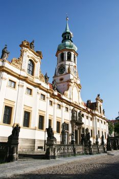 Loreta Church in Prague. Czech Republic