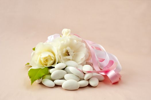 material to make favors for weddings, communions and baptisms