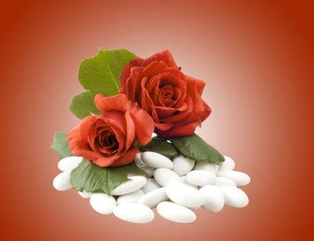 material to make favors for weddings, communions and baptisms