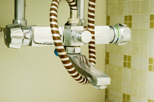 1970 - 1980's retro phone style shower head.