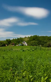 little private house in the village