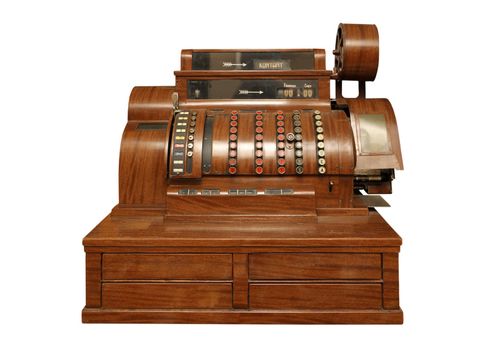 cash register 20 century, from the beginning.