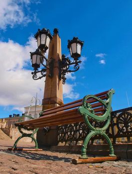 Street bench