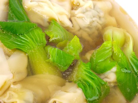 Chinese Dumpling soup