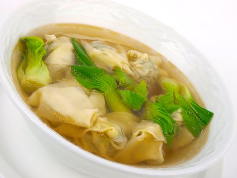 Chinese Dumpling soup