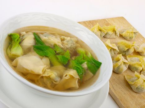 Chinese Dumpling soup