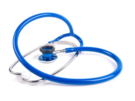 stethoscope on white background 