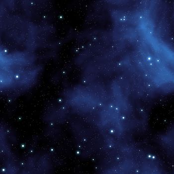 An image of a seamless star field