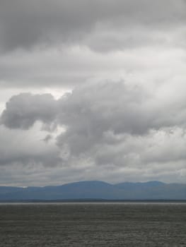 dark ocean view