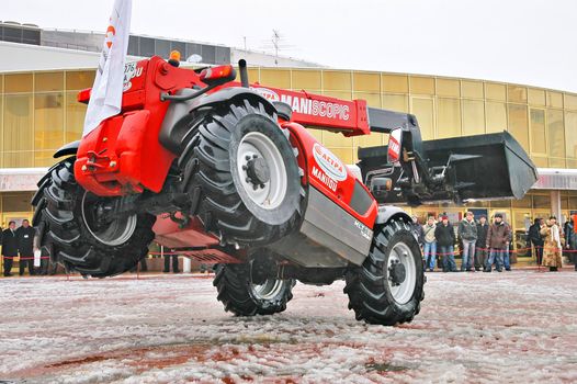 KUIV, UKRAINE - FEBRUARY 13,: 10TH Ukraine international agricultural and horyicultual exhibition on Feb 13, 2007 in Kyiv, Ukraine