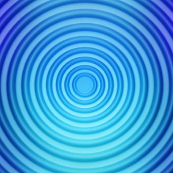 elegant big blue concentric ripples

