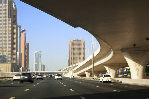 Image of downtown Dubai, United Arab Emirates.
